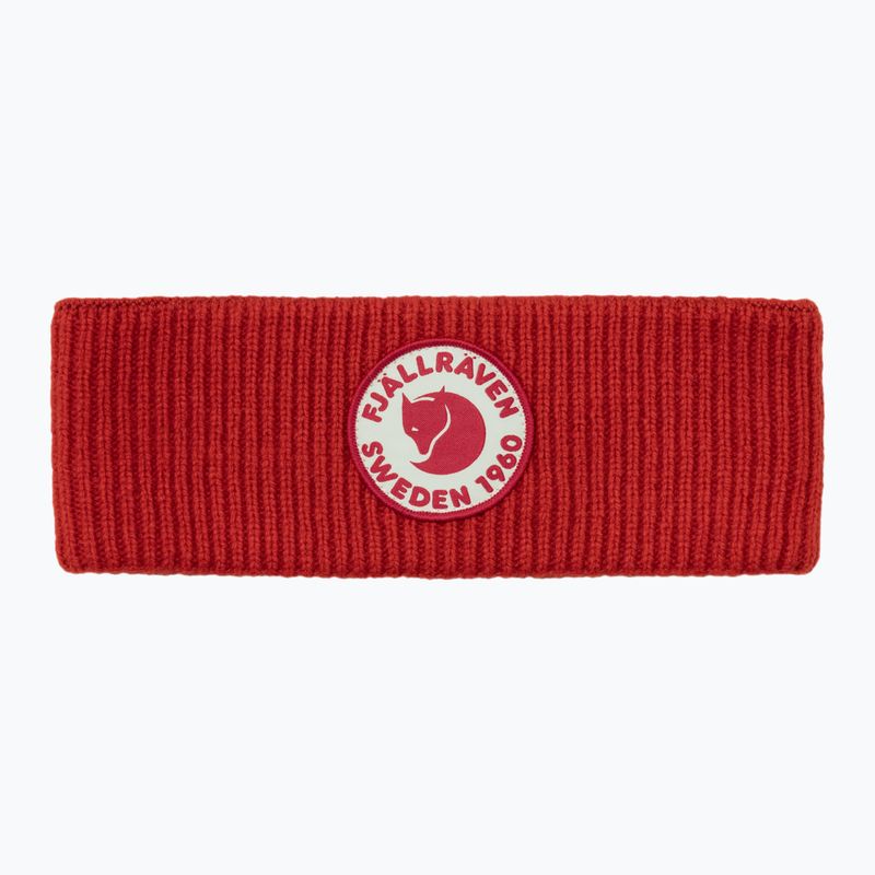 Fjällräven headband 1960 Logo true red 2