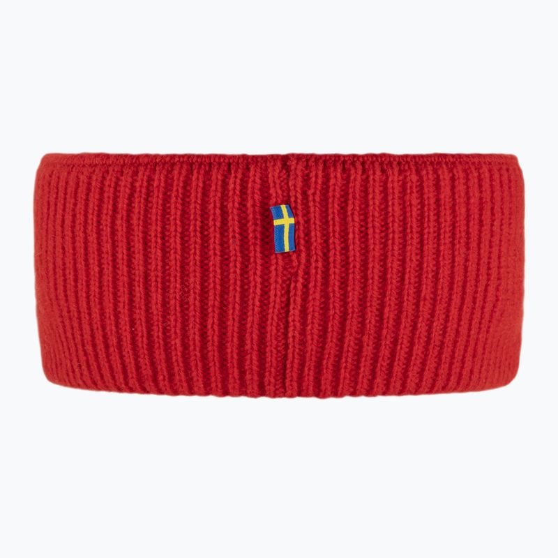 Fjällräven headband 1960 Logo true red 3