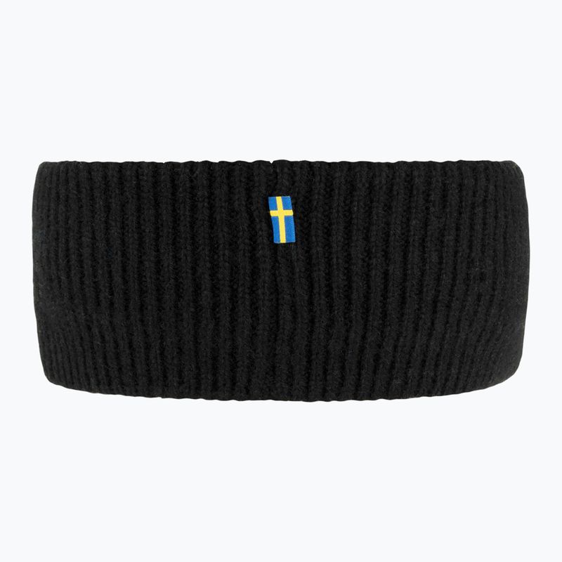 Fjällräven headband 1960 Logo black 3