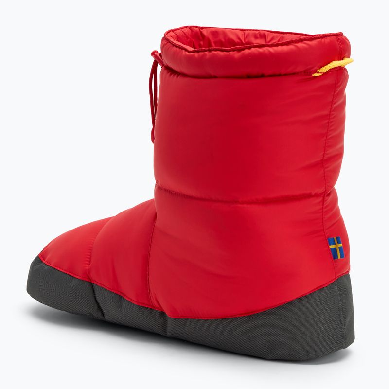 Fjällräven Expedition Down Booties slippers true red 3