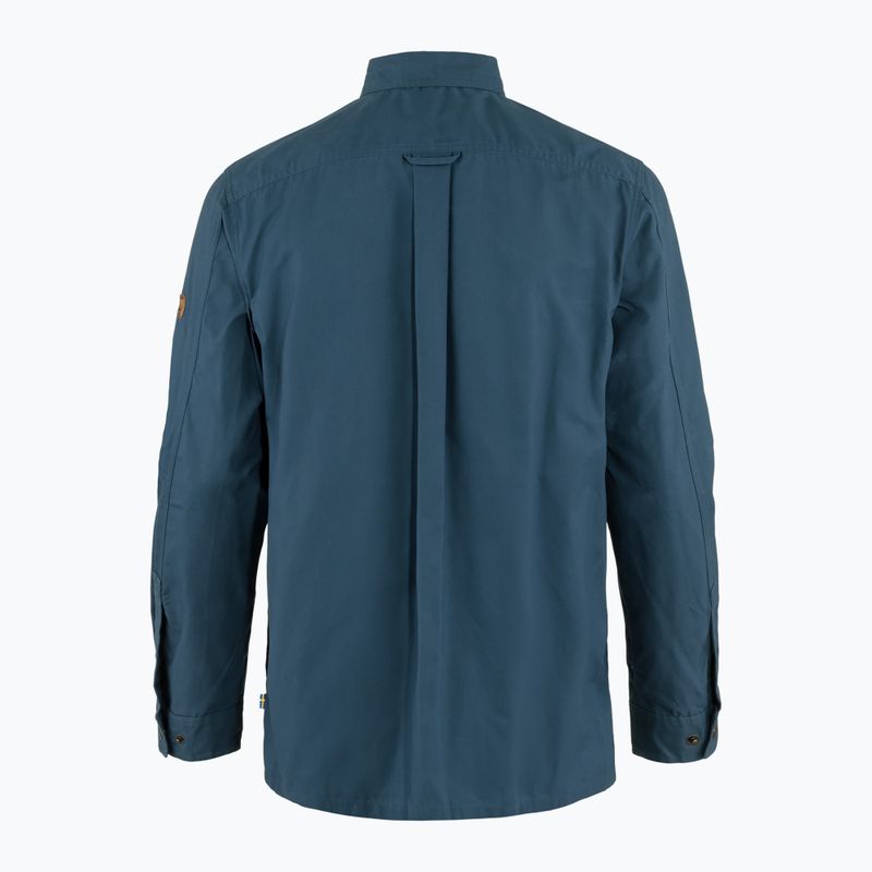 Men's Fjällräven Singi Overshirt indigo blue 2