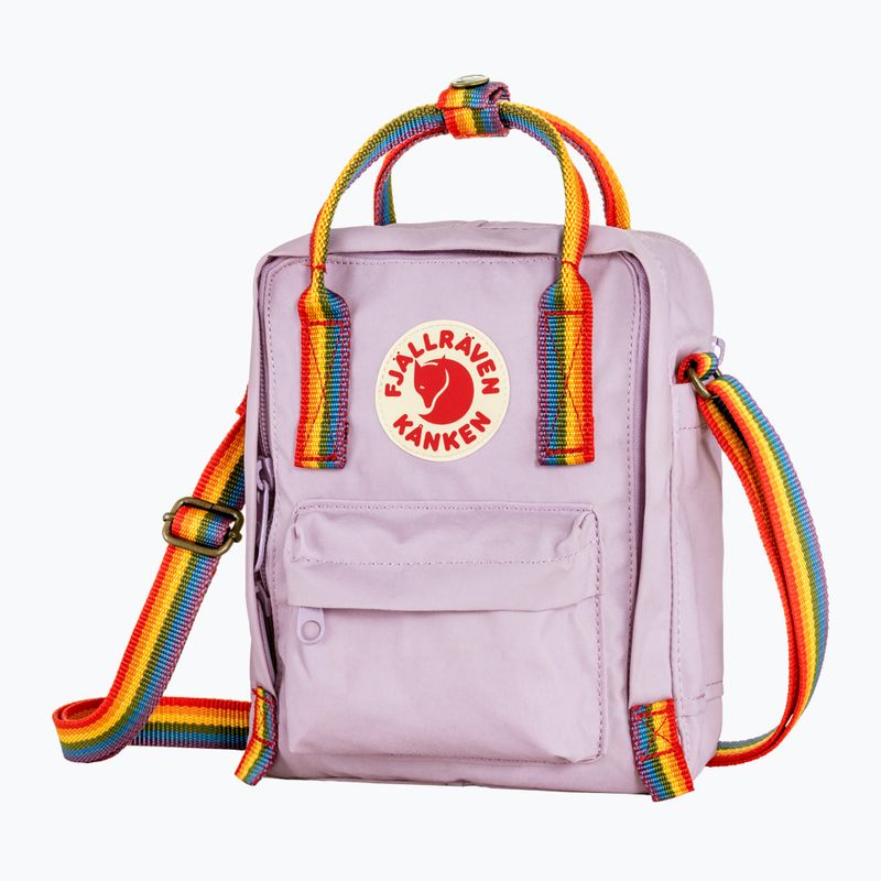 Fjällräven Kanken Rainbow Sling 2.5 l pastel lavender/ rainbow 2