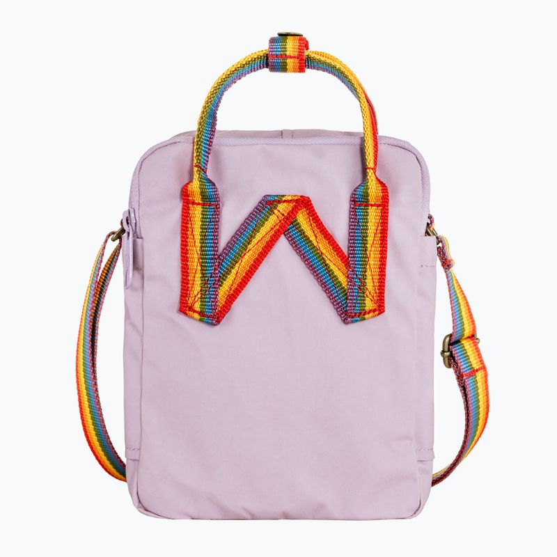 Pouch Fjällräven Kanken Rainbow Sling 2.5 l pastel lavender/ rainbow 3