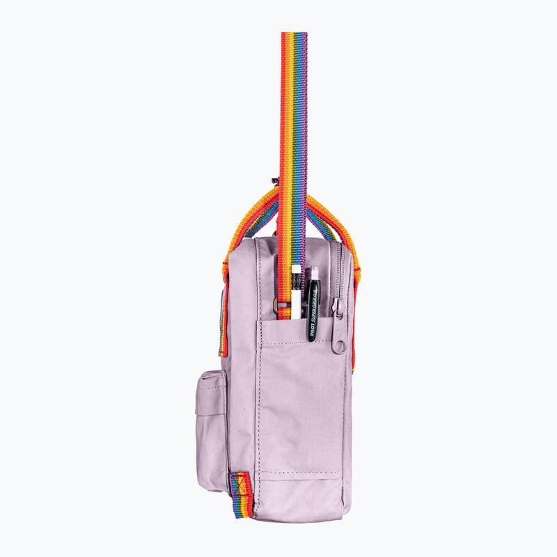 Fjällräven Kanken Rainbow Sling 2.5 l pastel lavender/ rainbow 4