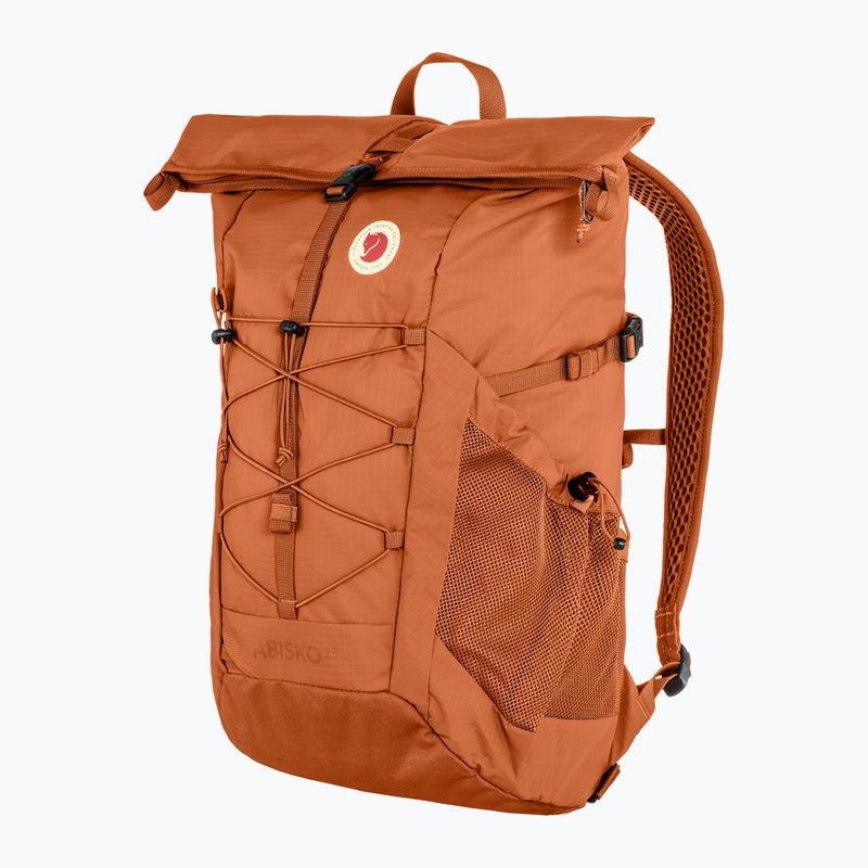 Fjällräven Abisko Hike Foldsack 25 l terracotta brown hiking backpack 3