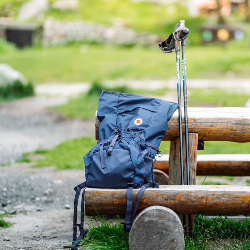 Fjällräven Abisko Hike Foldsack 25 l trekking backpack navy blue F27222 6