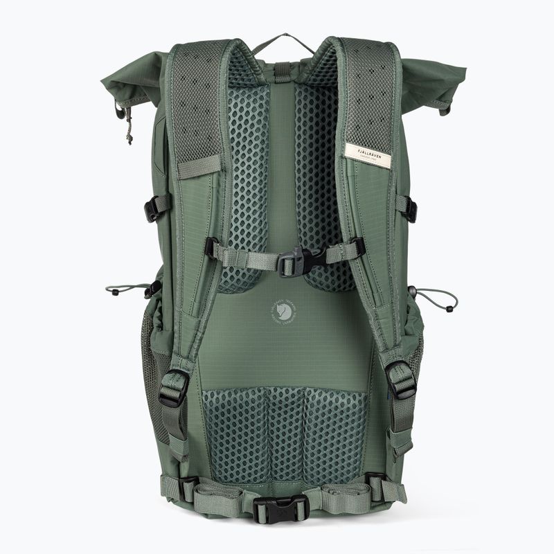 Fjällräven Abisko Hike Foldsack 25 l green F27222 trekking backpack 2