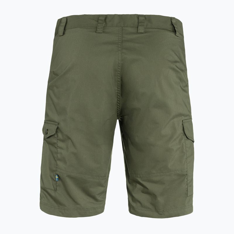 Men's Fjällräven Vidda Pro Lite trekking shorts green F86892 8