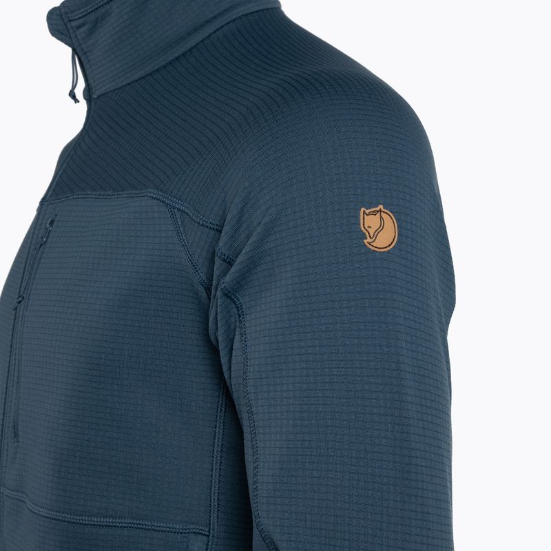 Fjällräven men's Abisko Lite Fleece sweatshirt blue F86971 5