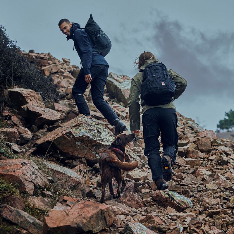 Men's rain jacket Fjällräven HC Hydratic Trail dark navy 7