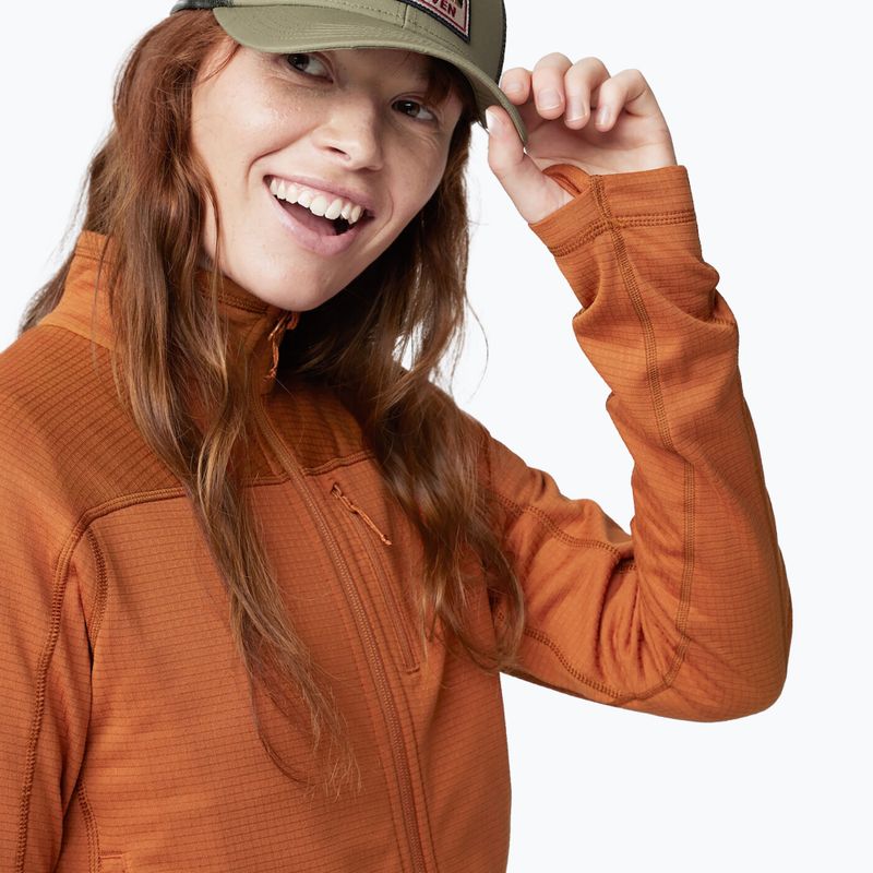 Fjällräven women's fleece sweatshirt Abisko Lite Fleece brown F87142 3