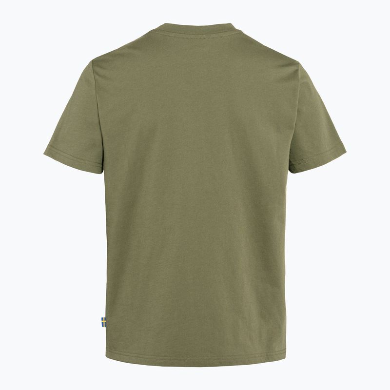 Women's trekking t-shirt Fjällräven Fox Boxy Logo green F87153 4