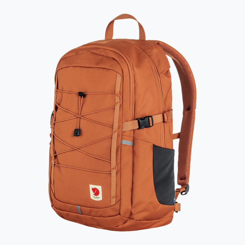 Fjällräven Skule 28 l terracotta brown backpack 2