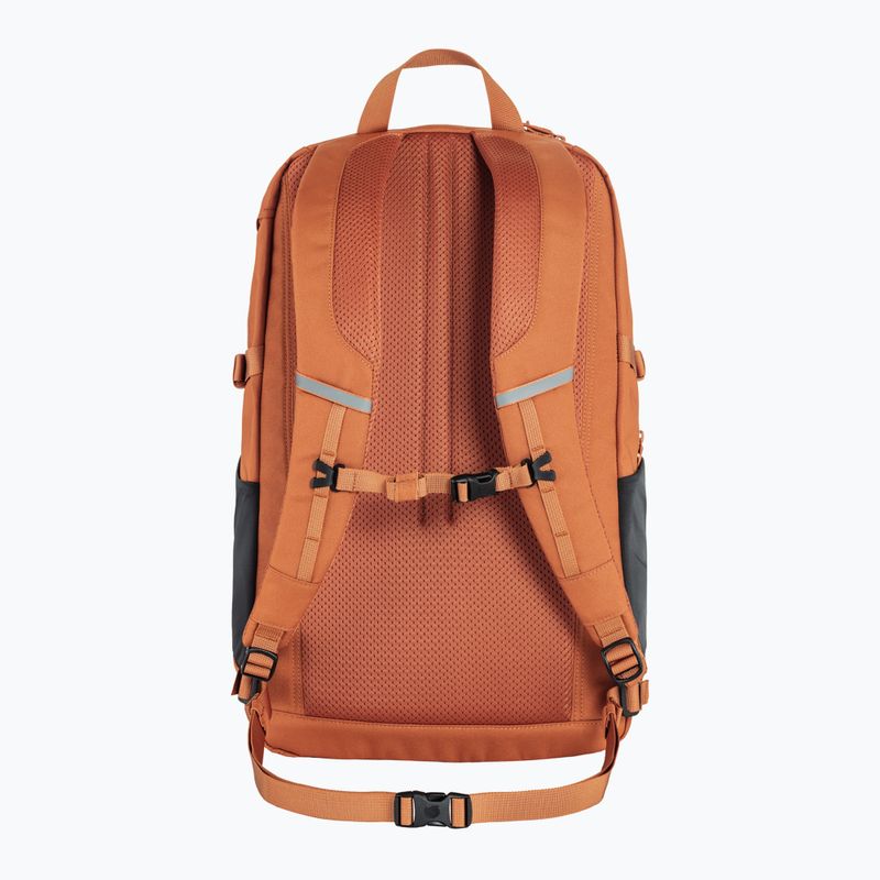 Fjällräven Skule 28 l terracotta brown backpack 3
