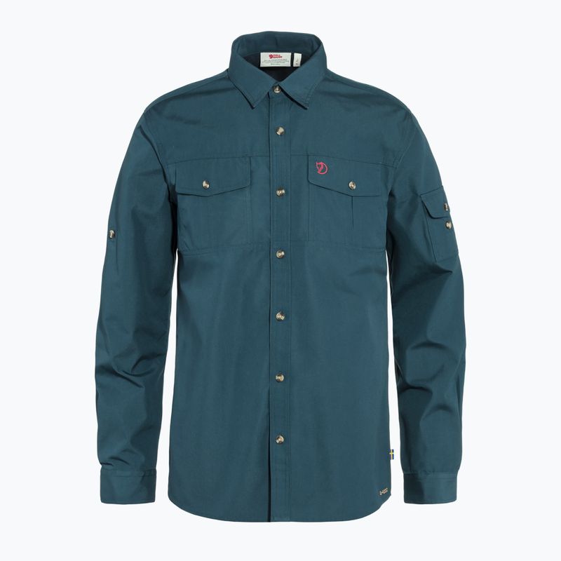 Men's Fjällräven Singi Trekking Shirt mountain blue
