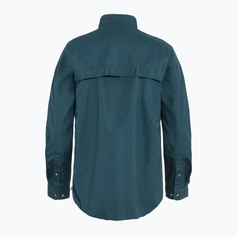 Men's Fjällräven Singi Trekking Shirt mountain blue 2