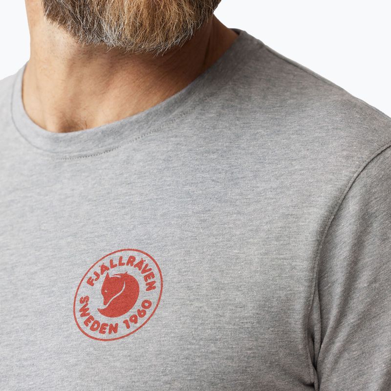 Men's Fjällräven 1960 Logo t-shirt grey/melange 5