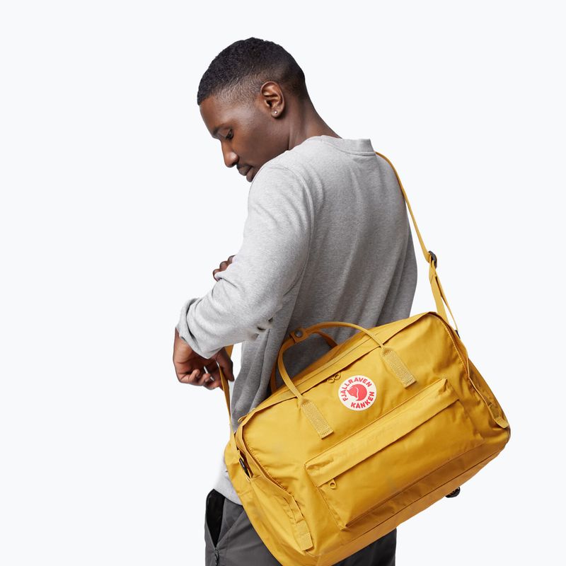 Fjällräven Kanken Weekender 160 ochre travel bag 9