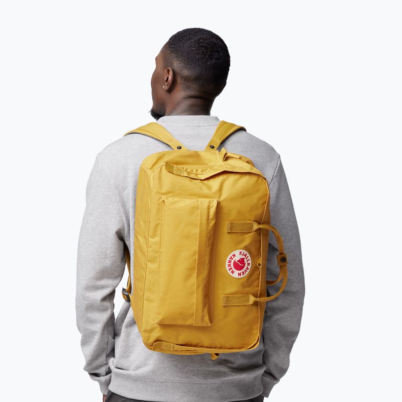 Fjällräven Kanken Weekender 160 ochre travel bag 10