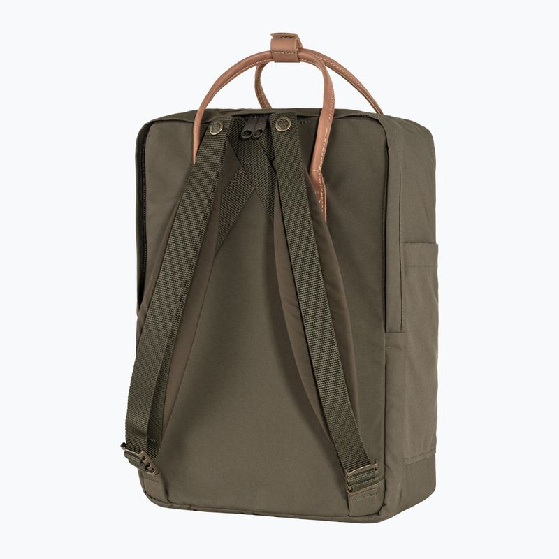 City backpack Fjällräven Kanken no. 2 Laptop 15" 18 l dark olive 2