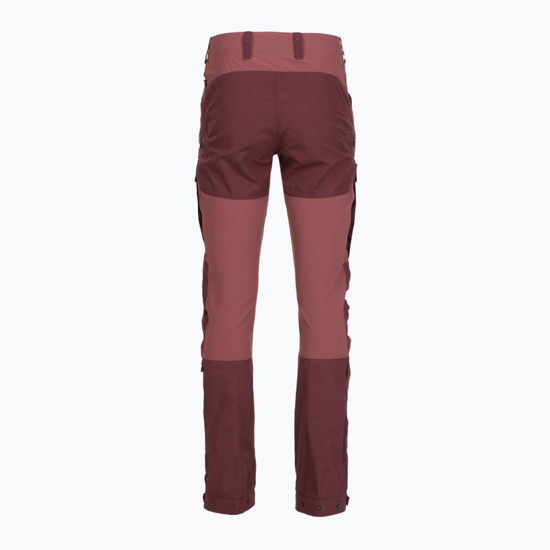 Women's trekking trousers Fjällräven Keb port/mesa purple 2