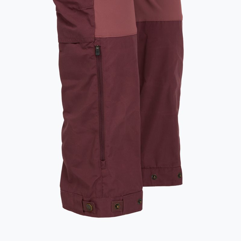 Women's trekking trousers Fjällräven Keb port/mesa purple 4