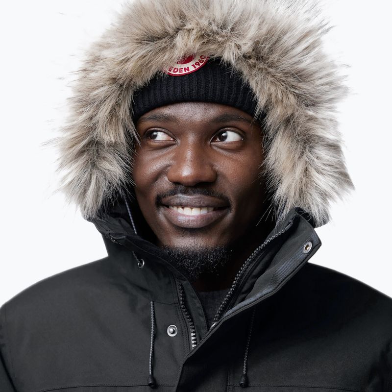 Men's winter jacket Fjällräven Nuuk Lite Parka 550 black 3