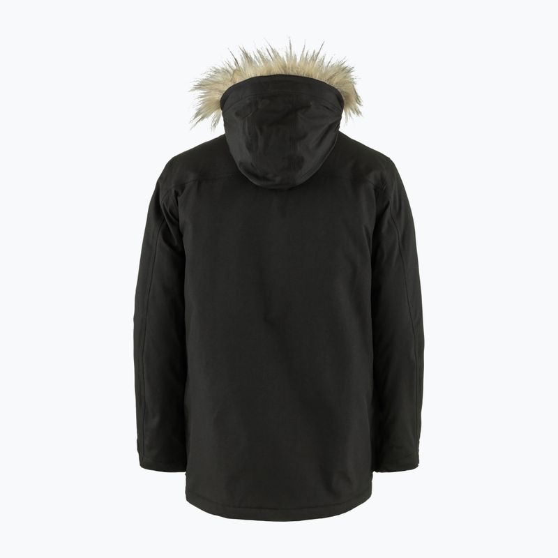 Men's winter jacket Fjällräven Nuuk Lite Parka 550 black 7