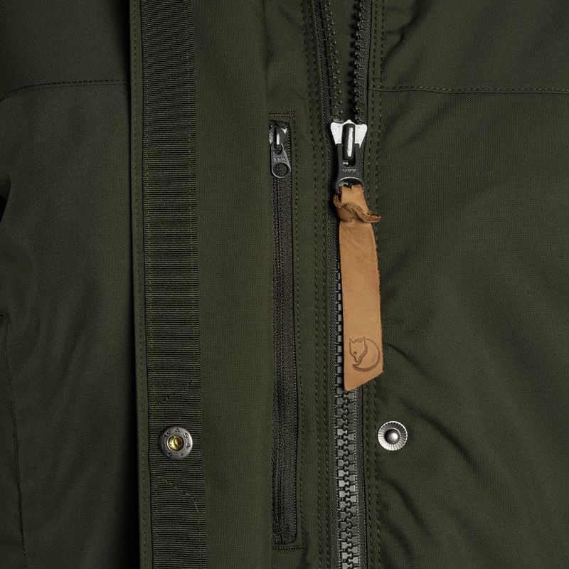 Women's winter jacket Fjällräven Nuuk Lite Parka 662 deep forest 4