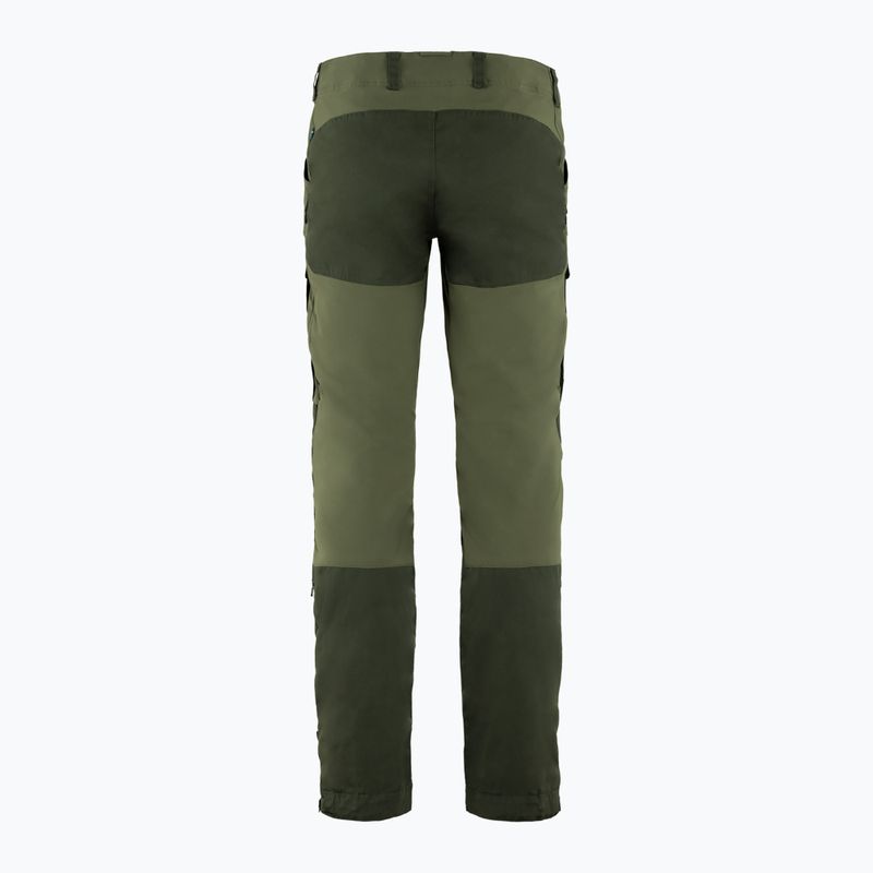 Women's trekking trousers Fjällräven Keb deep forest/laurel green 2