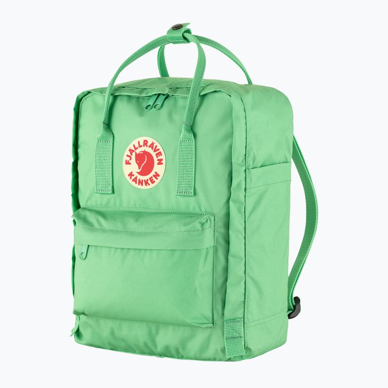 Fjällräven Kanken 663 apple mint hiking backpack 2