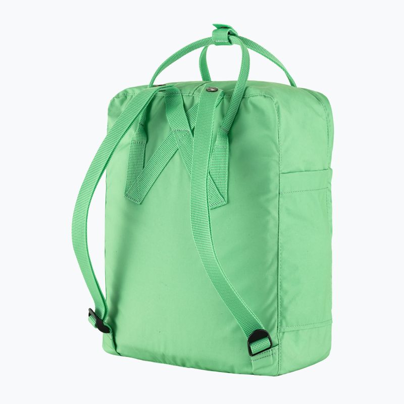 Fjällräven Kanken 663 apple mint hiking backpack 3