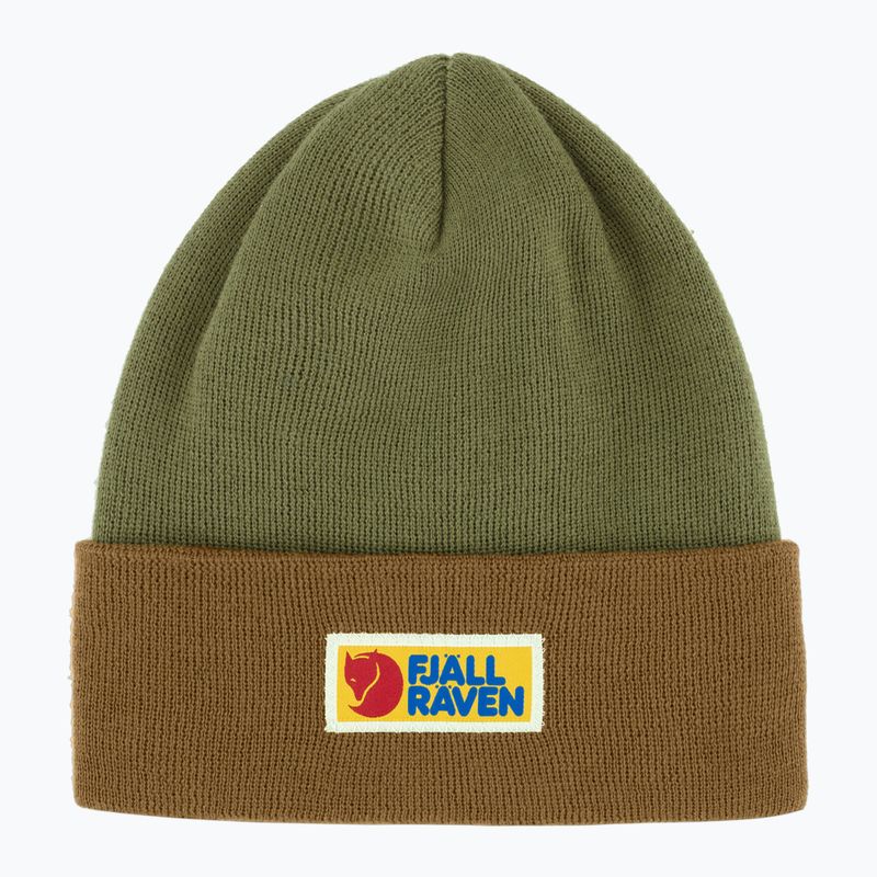 Fjällräven Vardag Classic buckwheat brown/laurel greeb winter cap 2