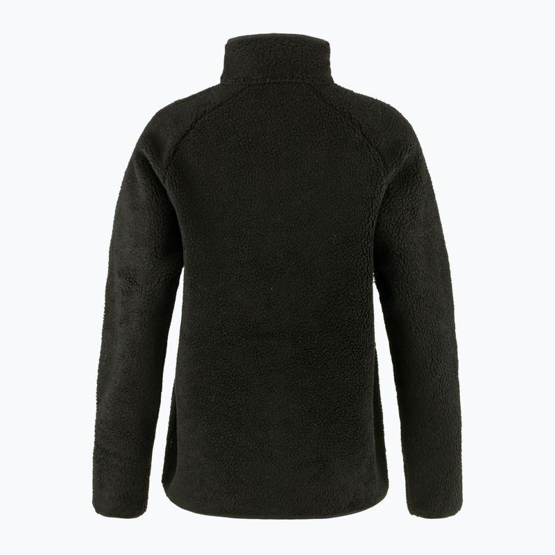 Women's sweatshirt Fjällräven Vardag Pile black 2