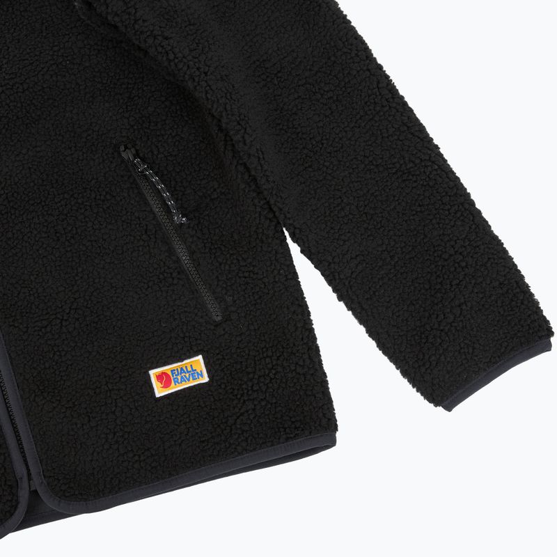 Women's sweatshirt Fjällräven Vardag Pile black 4