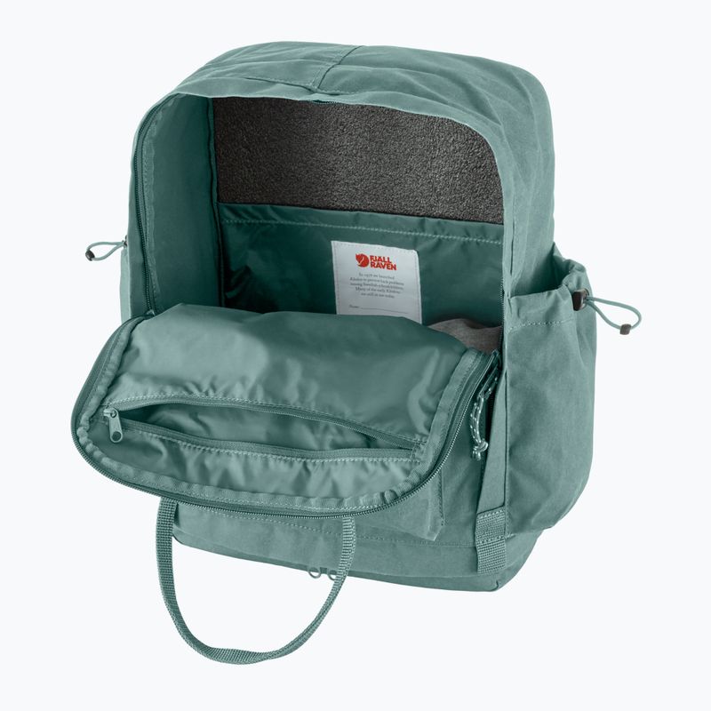 Fjällräven Kånken Outlong 18 l frost green city backpack 4