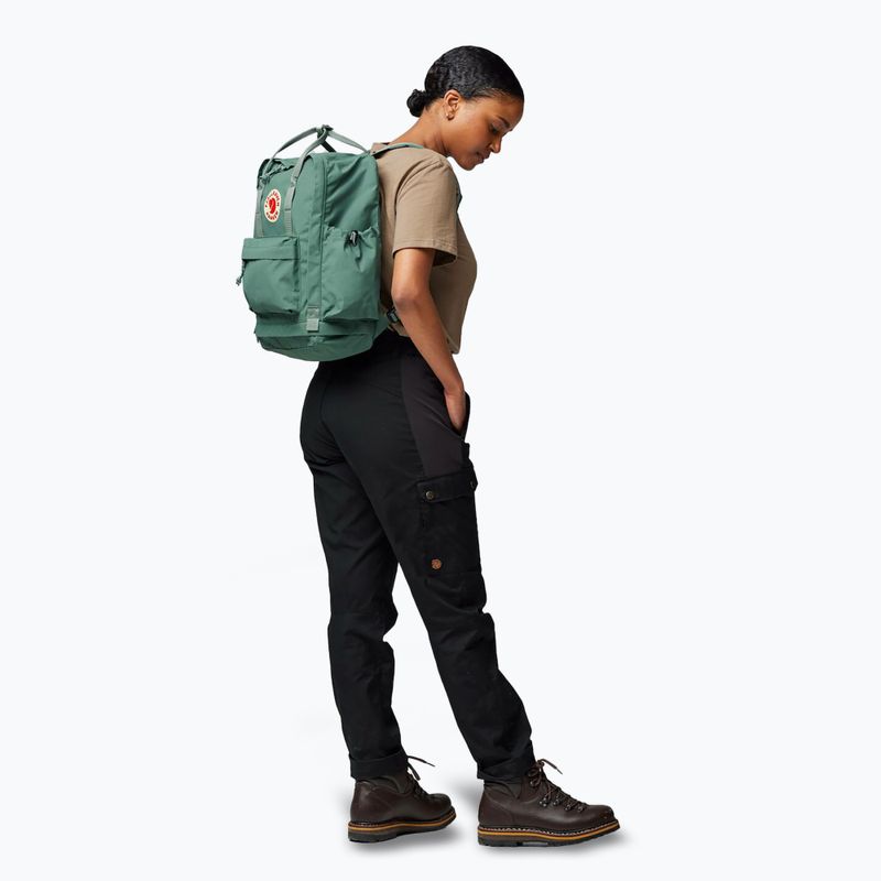 Urban backpack Fjällräven Kånken Outlong 18 l forest green 7