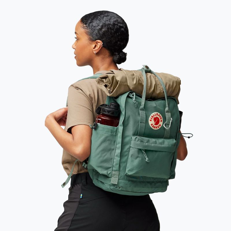 Urban backpack Fjällräven Kånken Outlong 18 l forest green 8
