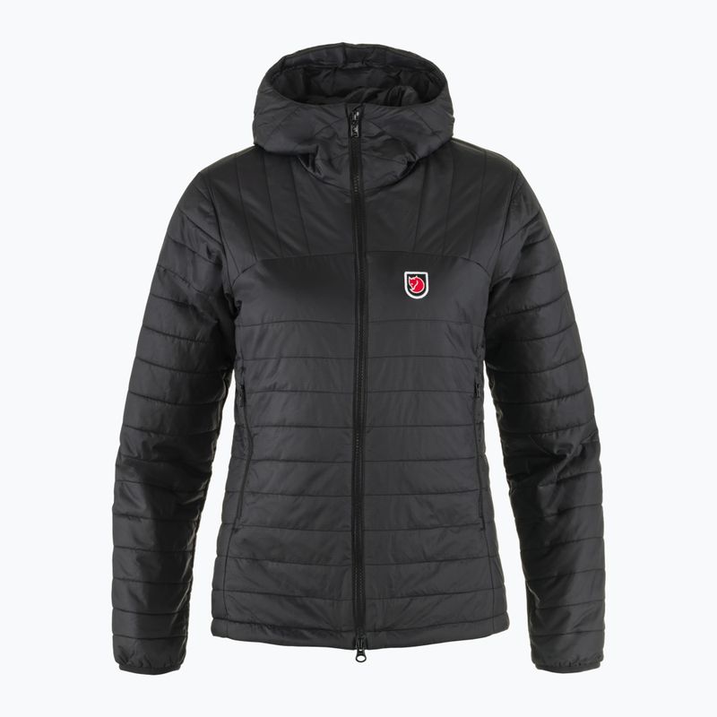 Women's down jacket Fjällräven Expedition X-lätt Hoodie black