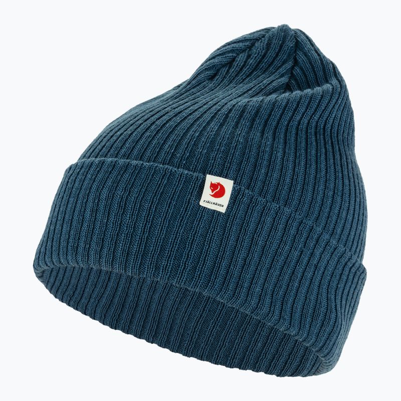 Fjällräven Rib Hat indigo blue winter hat