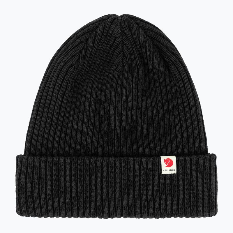 Fjällräven Rib Hat winter hat black 2