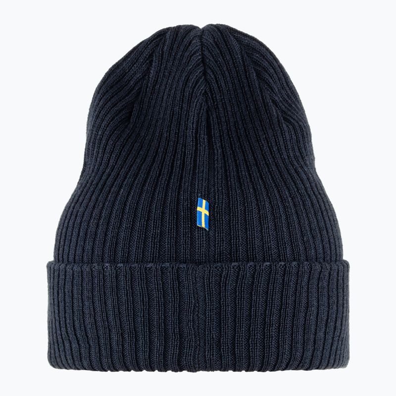 Winter hat Fjällräven Rib Hat dark navy 2