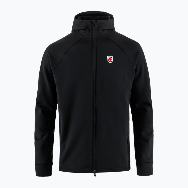 Men's trekking jacket Fjällräven Expedition Fleece Hoodie black