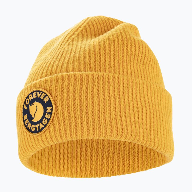 Winter hat Fjällräven Bergtagen Forever Wool mustard yellow