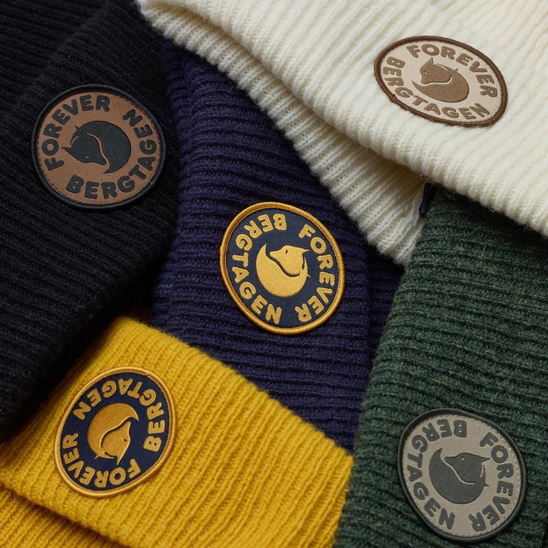 Winter hat Fjällräven Bergtagen Forever Wool mustard yellow 4