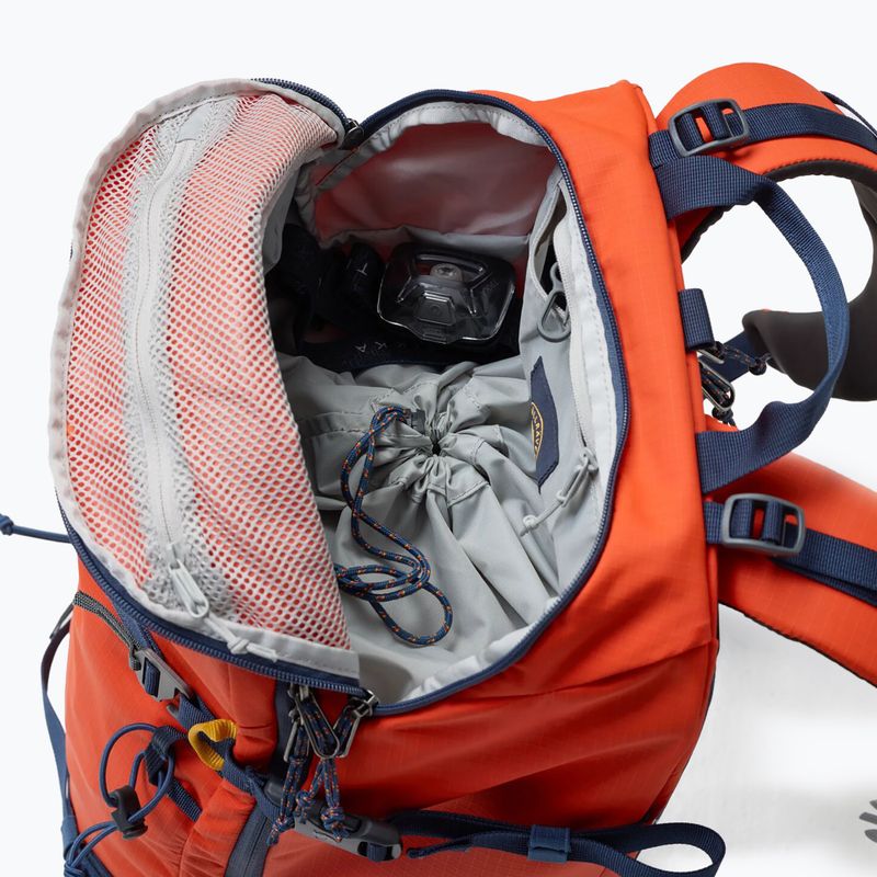 Trekking backpack Fjällräven Bergtagen Touring 30 l flame orange/mountain blue 10