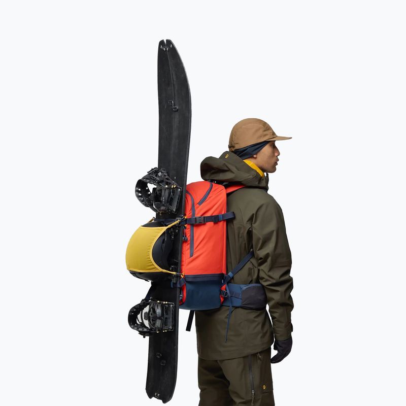 Trekking backpack Fjällräven Bergtagen Touring 30 l flame orange/mountain blue 18
