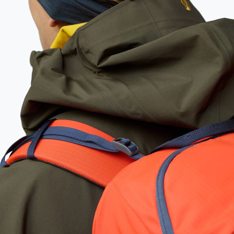 Trekking backpack Fjällräven Bergtagen Touring 30 l flame orange/mountain blue 22