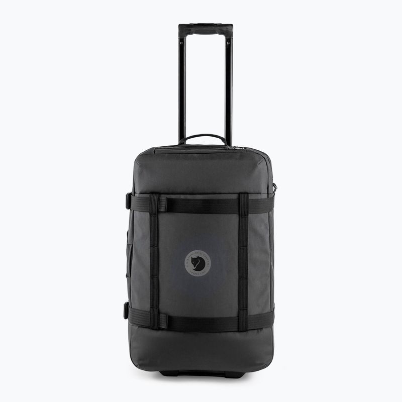 Travel case Fjällräven Färden Roller 75 l coal black