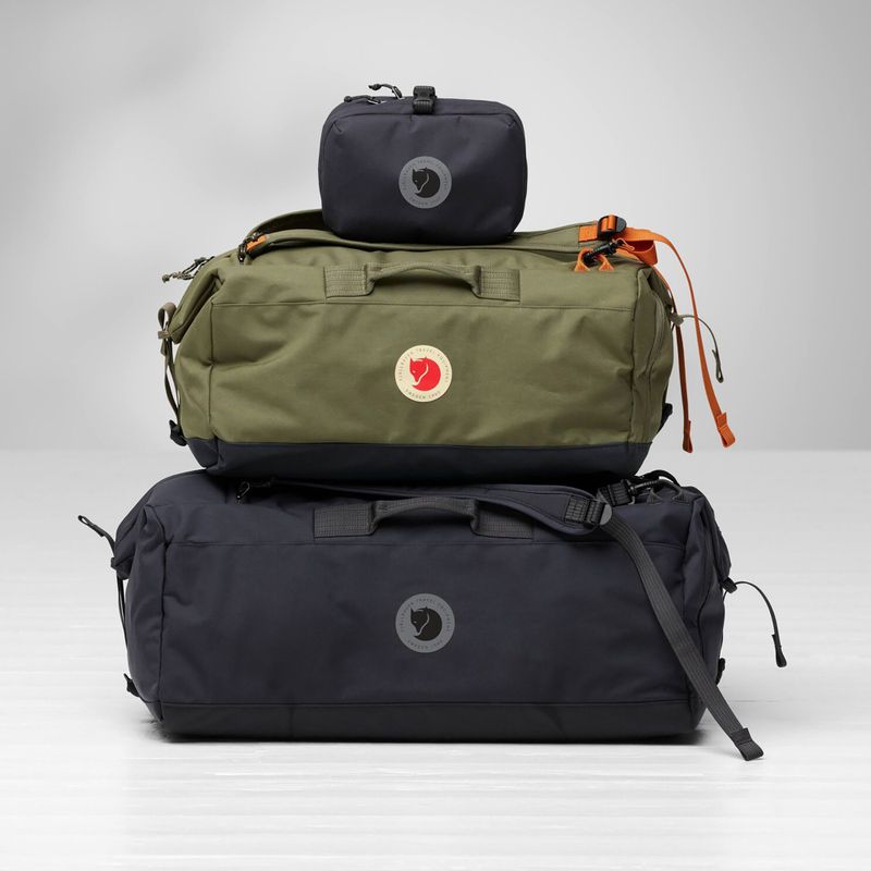 Fjällräven Färden Duffel 80 l coal black travel bag 6